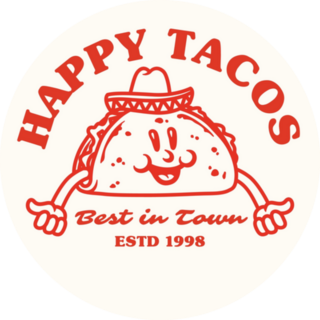 Happy Tacos Best In Town Sticker