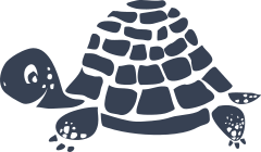 Happy Turtle Sticker