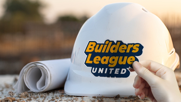 Hard Hat Stickers Application