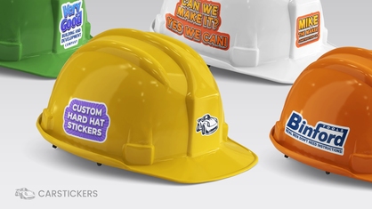 Hard Hat Stickers