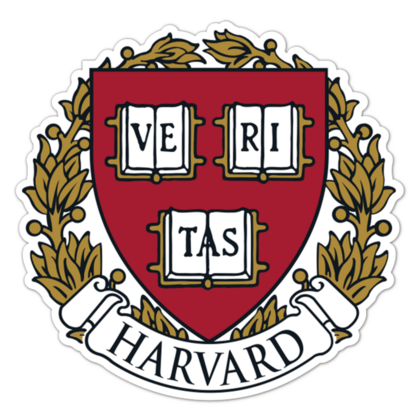 Harvard Crimson NCAA Logo Sticker