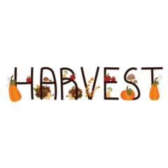 Harvest Hedgehog Sticker