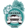 Havana Cuba Car Sticker