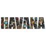 Havana Typography Sticker