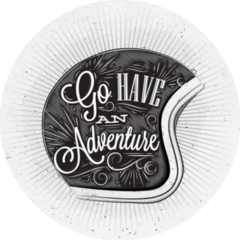 Have An Adventure On The Motorcycle Helmet Sticker