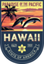 Hawaii Banner Sticker
