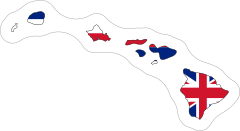 Hawaii Flag State Sticker
