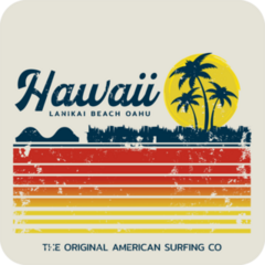 Hawaii Lanikai Beach Oahu Sticker