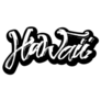 Hawaii Modern Calligraphy Sticker