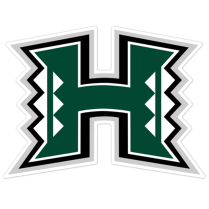 Hawaii Rainbow Warriors NCAA Logo Sticker