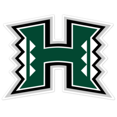 Hawaii Rainbow Warriors NCAA Logo Sticker