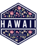 Hawaii Summer Paradise Floral Sticker