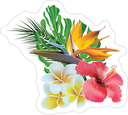 Hawaiian Flower Bouquet