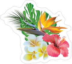 Hawaiian Flower Bouquet