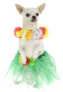 Hawaiian Luau Dancing Dog Sticker