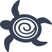 Hawaiian Turtle Sticker