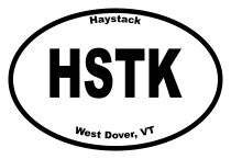 Haystack Oval Sticker