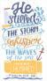 He Stilled The Storm To A Whisper Christian Sticker