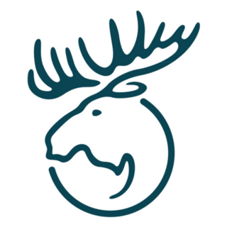 Head Of Moose Single Sticker