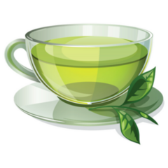 Health Drink Green Tea Sticker