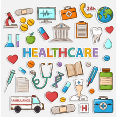 Healthcare Sticker Sheet