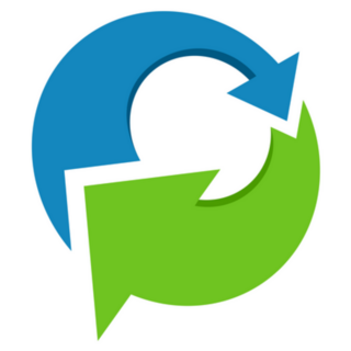 Healthy Eco Friendly Recycling Symbol Sticker