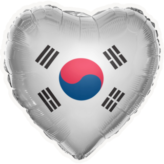 Heart Balloon Korea Sticker