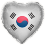 Heart Balloon Korea Sticker
