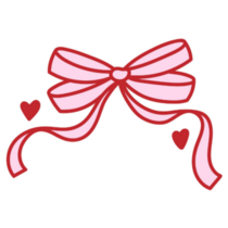 Heart Bow Sticker