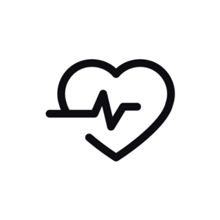 Heart Cardiogram Icon