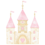 Heart Castle Sticker