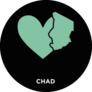 Heart Chad Map Sticker