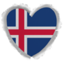 Heart- Iceland Sticker