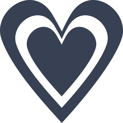 Heart Inside A Heart Sticker