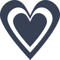 Heart Inside A Heart Sticker