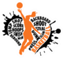 Heart With Player Silhouette Basketball Sport Saying Sticker