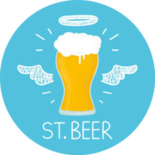 Heaven Beer Concept St. Beer Sticker