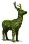 Hedge Animal Deer Landscaper Sticker