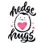 Hedge Hugs Sticker