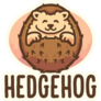 Hedgehog Logo Sticker