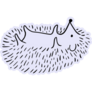Hedgehog On Back Sticker
