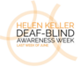 Helen Keller Blind And Deaf Awareness Week Sticker