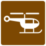 Helicopter Sign Sticker