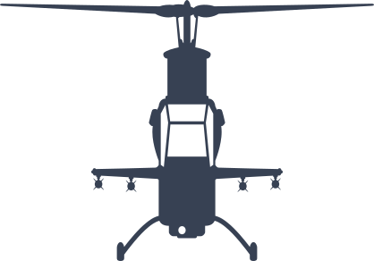 Helicopter Sticker