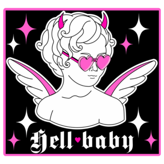 Hell Baby Devil Sticker