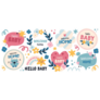 Hello Baby Sticker Sheet