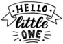 Hello Little One Sticker