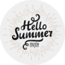 Hello Summer Enjoy Sticker