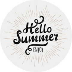 Hello Summer Enjoy Sticker