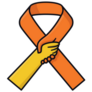 Helping Hand Ribbon Suicide Prevention Day Sticker